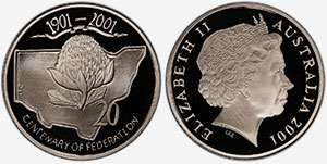 20 cents 2001 New South Wales