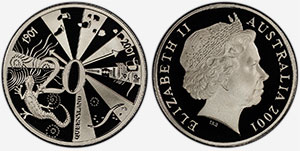 20 cents 2001 Queensland