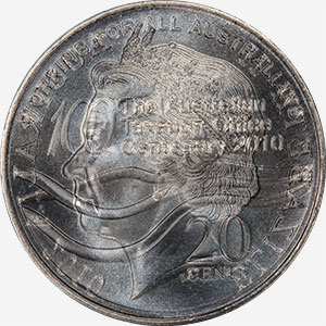 2010 - Taxation Office - Elizabeth II - Die clash