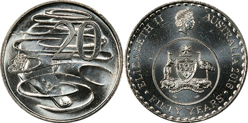 Twenty cent 2016 - Decimal Currency - 20 cents - Decimal coin