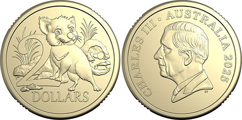 2 dollars 2025 Delilah the Tasmanian Devil Australia Coin