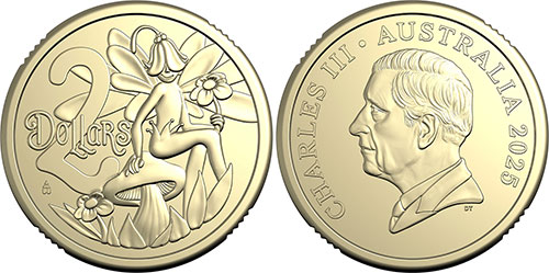 Two dollar 2025 Tooth fairy - Australian coin