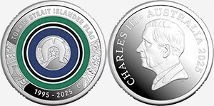 2 dollars 2025 Torres Strait Islander Flag Silver Australia