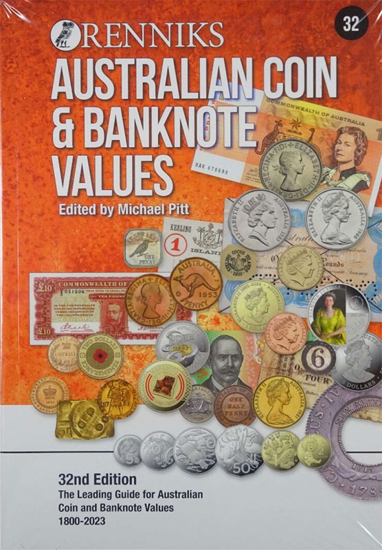 Renniks Australian Coin and Banknote Values Book 32th Edition