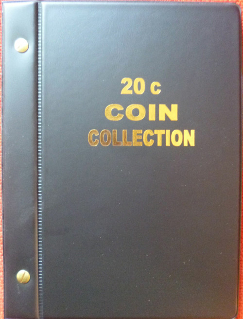 VST Australian 20 cents coin album