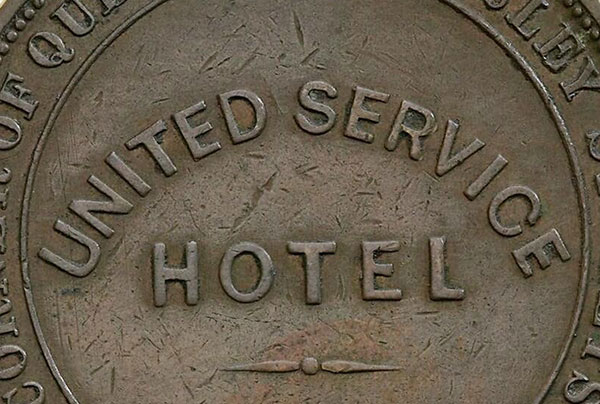 United Service Hotel - Auckland Token