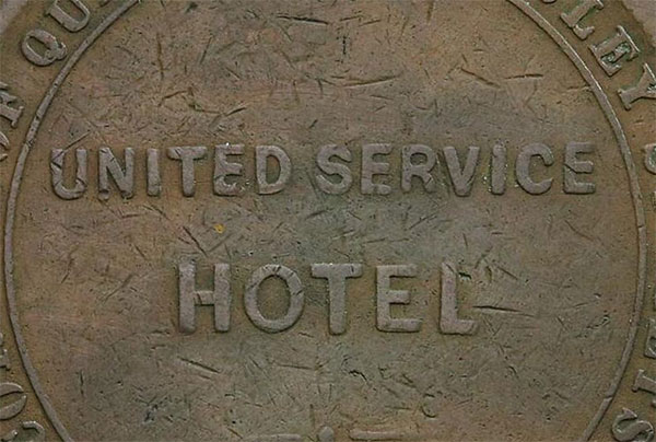 United Service Hotel - Auckland Token