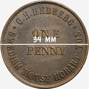 O. H. Hedberg - Hobart - Penny