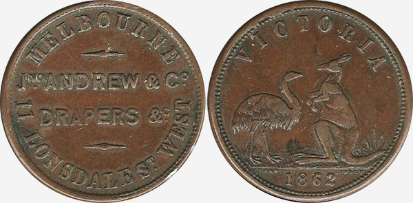 John Andrew & Co. - General Drapers - Emu and Roo
